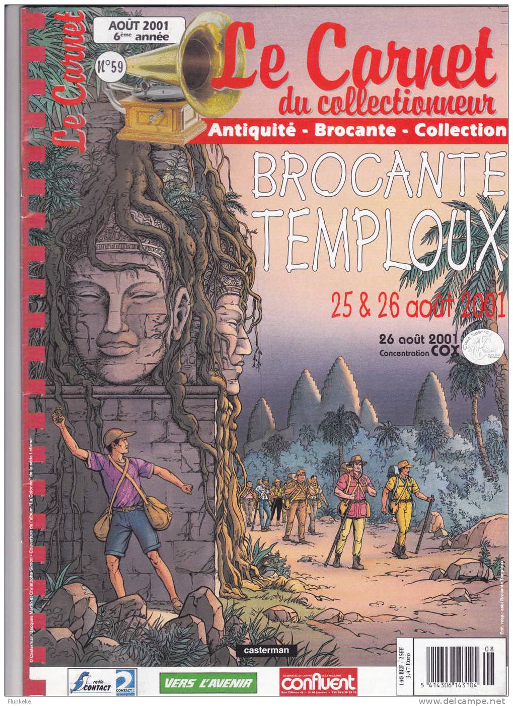 Le Carnet Des Collectionneurs 59 Août 2001 Les Automates Japonais Les Poires à Poudres Le Mobilier Biedermeier - Verzamelaars