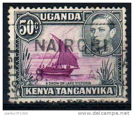 N° ? O  Y&T 1935 Batyeaux Et Effigie - Kenya, Ouganda & Tanganyika