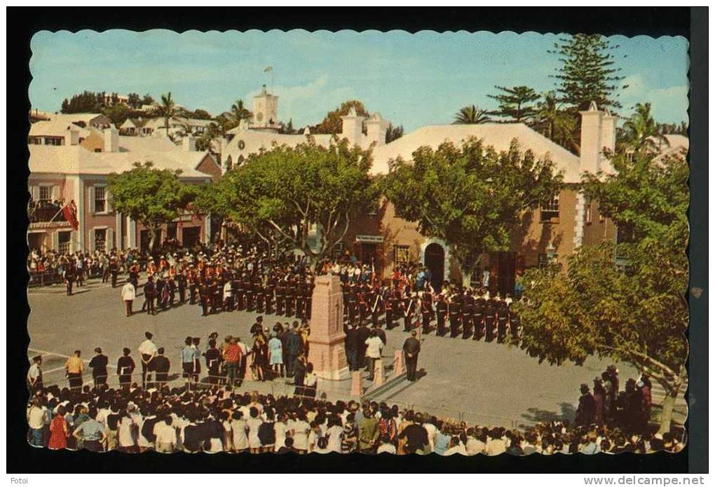 POSTCARD OLDE TOWNE ST GEORGE BERMUDA CARTE POSTALE - Bermuda