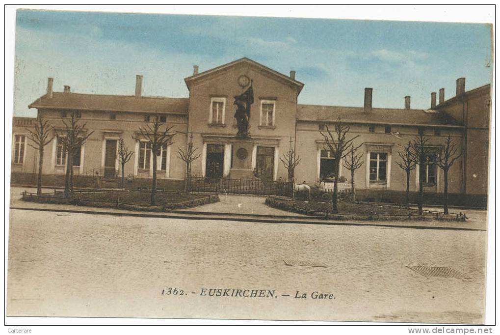 Deutschland,DEUTSCHES,ALLEMAGNE,Rhénanie  Du Nord Westphalie,CITY EUSKIRCHEN,la Gare,rare - Euskirchen