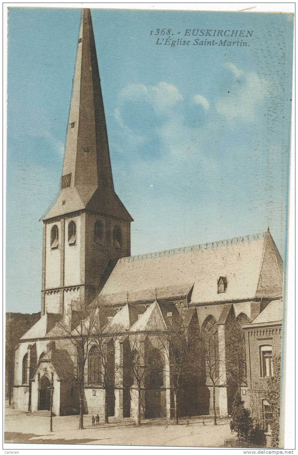 Deutschland,DEUTSCHES,ALL EMAGNE,Rhénanie Du Nord Westphalie,CITY EUSKIRCHEN,l'église Saint Martin,rare - Euskirchen