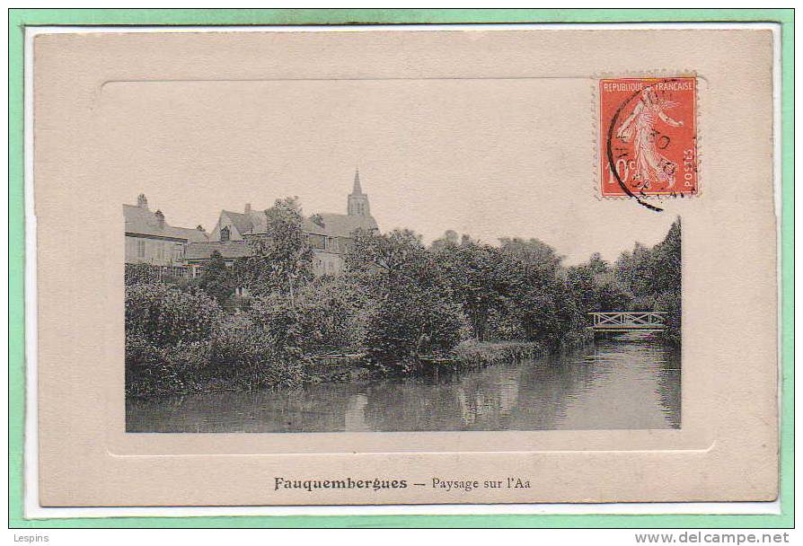 62 - FAUQUEMBERGUES -- Paysage Sue Aa - Fauquembergues