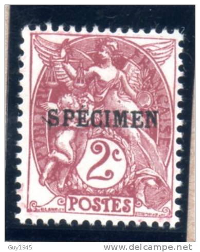 FRANCE : TP N° 108 * - 1900-29 Blanc