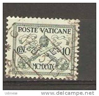 VATICAN 1929 - YVERT N. 27 - USED OBLITERES GESTEMPELT USADO - Used Stamps