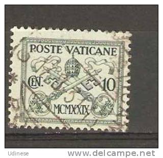 VATICAN 1929 - YVERT N. 27 - USED OBLITERES GESTEMPELT USADO - Oblitérés