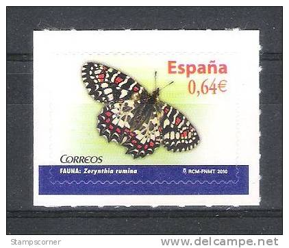 2010 - SPAIN - ESPAGNE Zerynthia Rumina  NEUFS SANS CHARNIERE - Butterflies