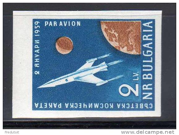 BULGARIE - Poste Aérienne  N° 76a * (1959) ND - Airmail