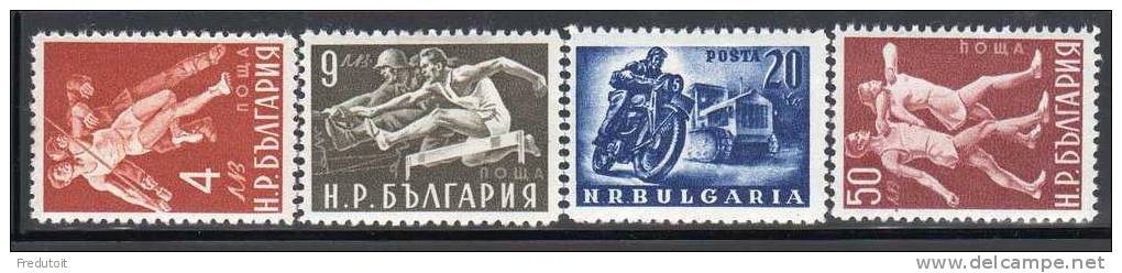 BULGARIE - Série N° 617F/H  * (1949) - Neufs