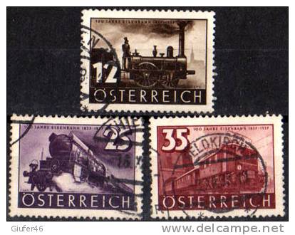 Austria 3 Valori Serie CPL - Usati Prima Scelta - Used Stamps