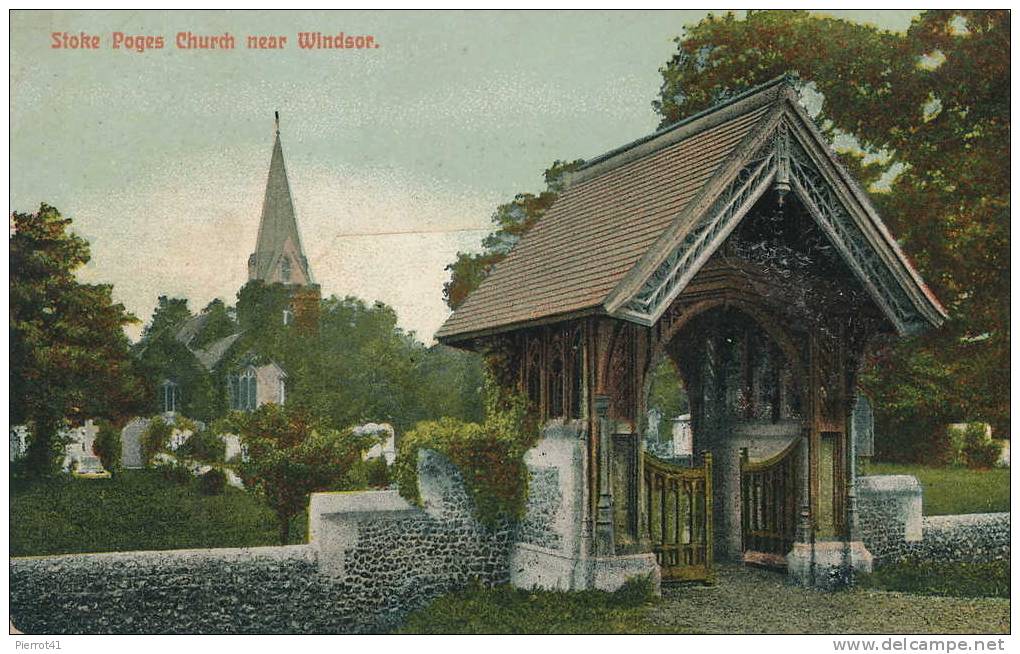 Stock Poges Church Near WINDSOR - Windsor