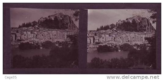 04 Sisteron - Vue Générale  - Photo Stéréo - Fotos Estereoscópicas