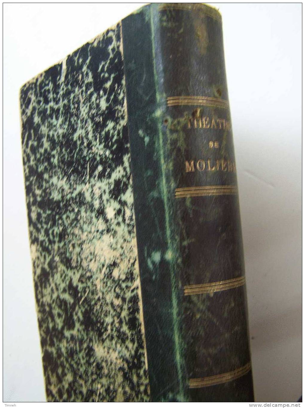 Livre Ancien 1889-Théâtre Choisi De MOLIERE Annoté Par M.Maurice Albert-Armand Colin Et Cie-RELIE- - Französische Autoren