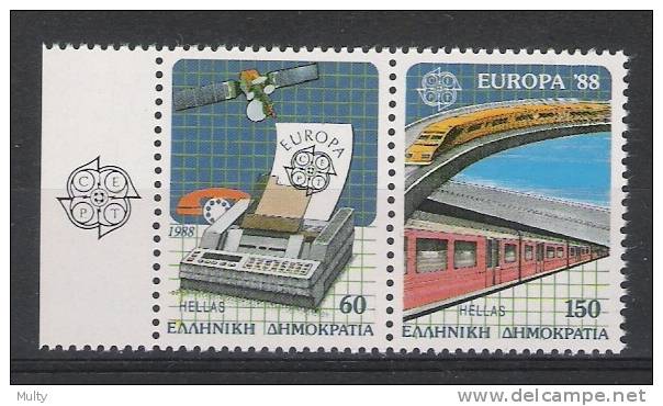 Griekenland Y/T 1665 / 1666 (**) - 1988