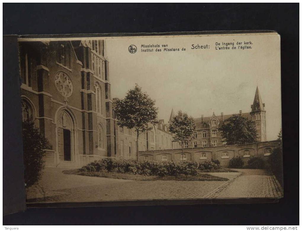 Brussel Bruxelles Anderlecht Het Missiehuis Van Scheut Belgische Missiën 10 Kaarten Cartes - Monuments, édifices