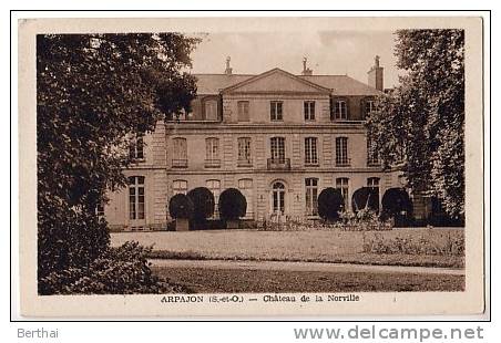 91 ARPAJON - Chateau De La Norville - Arpajon