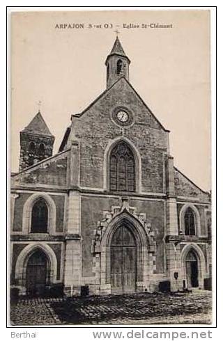91 ARPAJON - Eglise Saint Clement - Arpajon