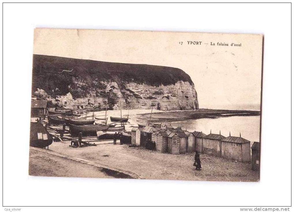 76 YPORT Vue Générale, Falaise D'Aval, Ed GY 17, 1910 - Yport