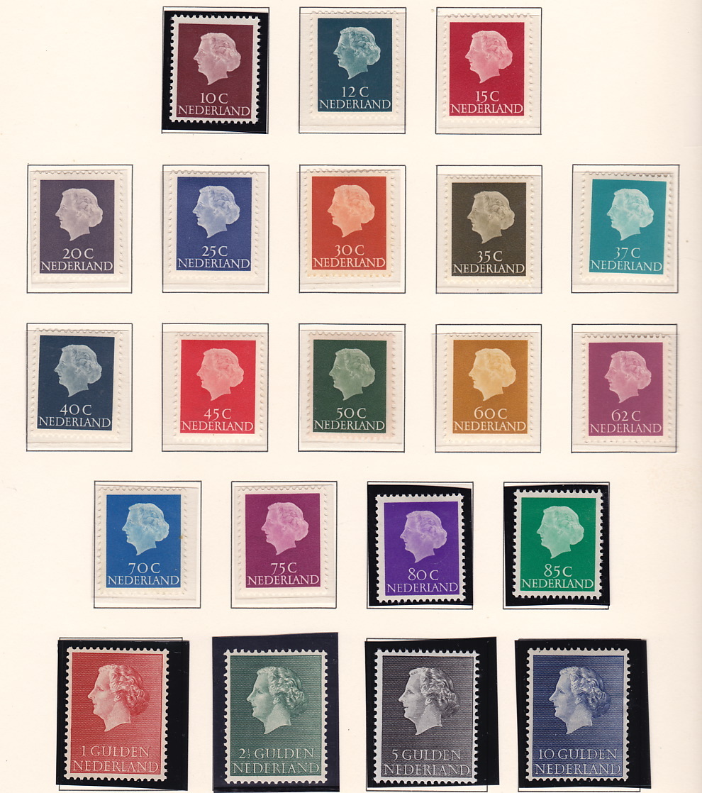 1963-7  Reine Juliana  21 Valeurs  Série Complète  NVPH 617-640  * MH - Nuovi