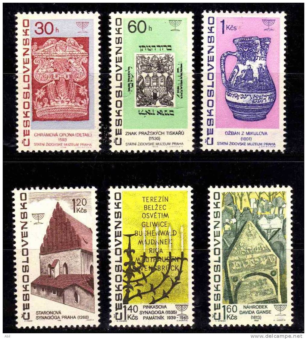 Tchécoslovaquie 1967 N°Y.T. : 1569 à 1574** - Neufs