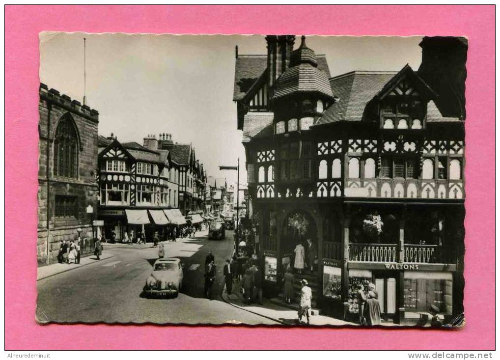 The Cross And Eastgate Street,CHESTER"CPSM Animée 1957"angleterre"magasin WALTONS - Chester