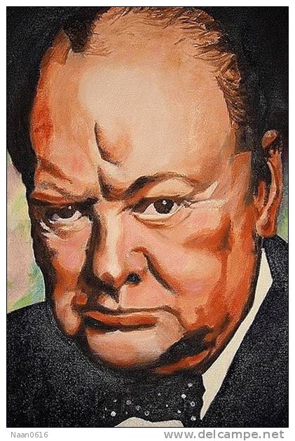 Winston Churchill   ,   Postal Stationery -Articles Postaux -Postsache F (w26-09) - Sir Winston Churchill