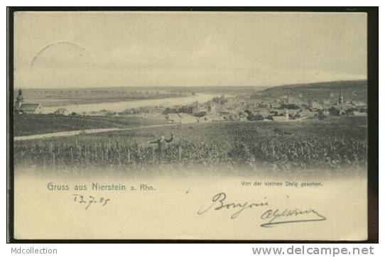 ALLEMAGNE NIERSTEIN / Von Der Kleinen Steig Gesehen / - Nierstein