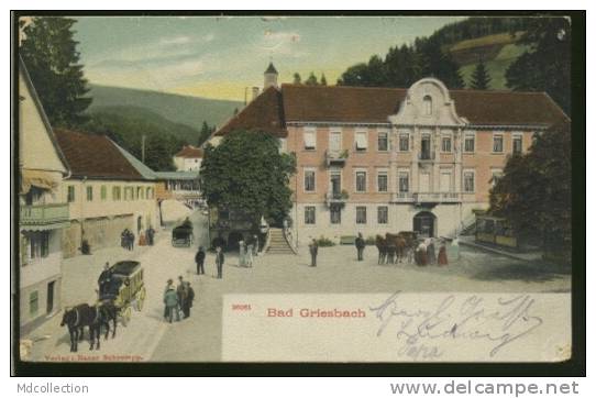 ALLEMAGNE BAD PETERSTAL / Bad Griesbach / CARTE COULEUR - Bad Peterstal-Griesbach