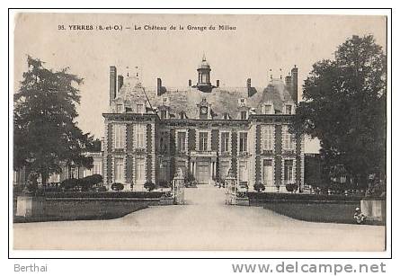 91 YERRES - Le Chateau De La Grange Du Milieu - Yerres