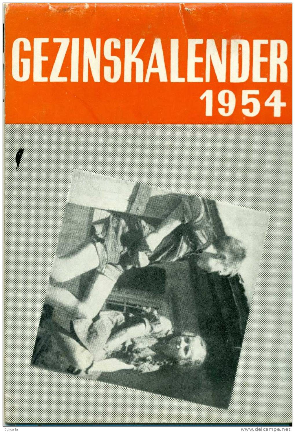 Gezinskalender - Nieuwstaat - 1954 - Size 10 Cm X 15 Cm - Small : 1941-60