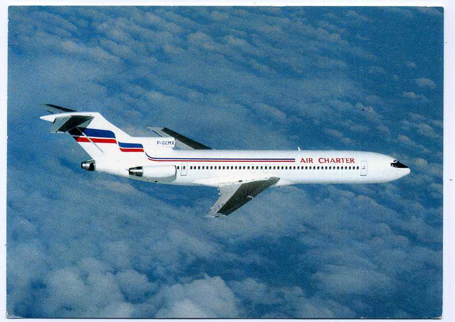 AIR CHARTER, FILIALE D'AIR FRANCE ET D'AIR INTER. BOEING 727-228. - 1946-....: Moderne