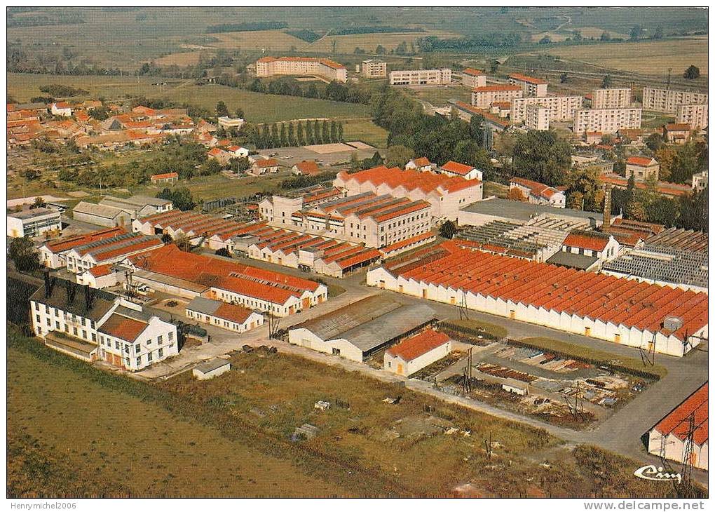 Meuse - Tronville En Barrois , Vue Aérienne De L'usine Rhovyl , Ed Photo Cim - Sonstige & Ohne Zuordnung