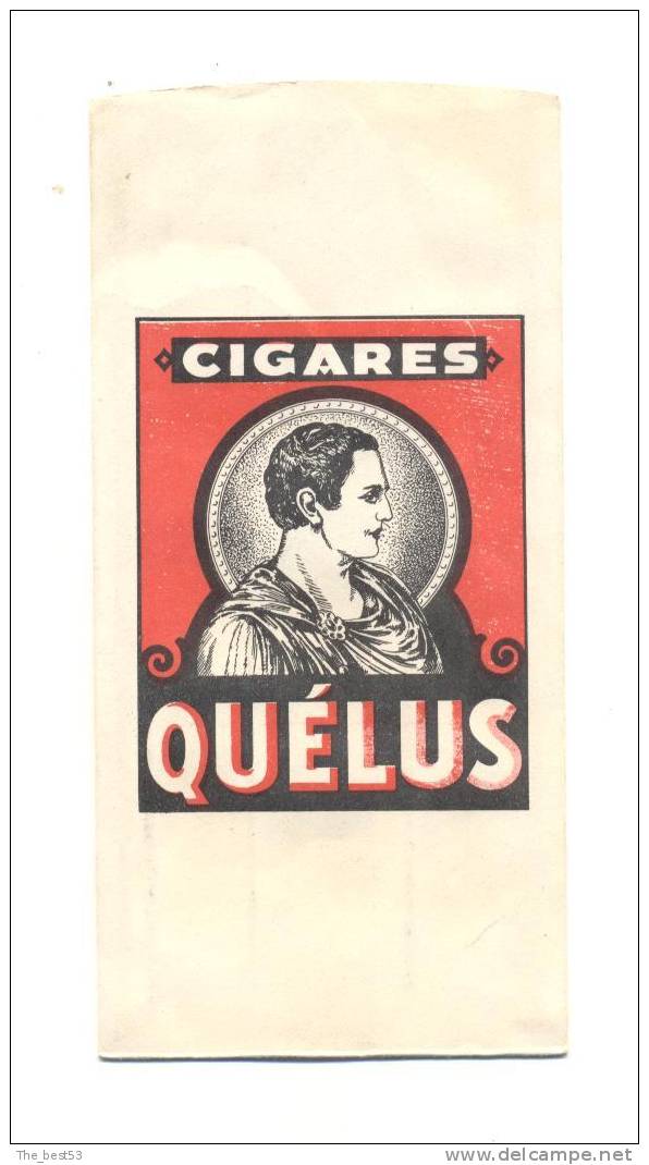 Petit  étui En Papier Pour 3 Cigares   Quélus      7.4 X 15,2 Cm - Étuis à Cigares