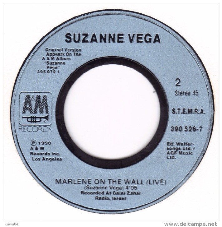 SP 45 RPM (7")  Suzanne Vega  "  Book Of Dreams  " - Autres - Musique Anglaise