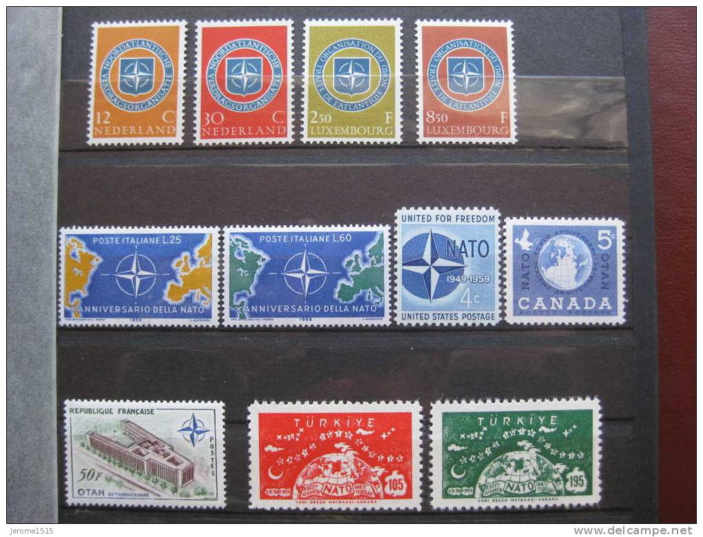 Timbres O.T.A.N.  NEUF **  & - NATO
