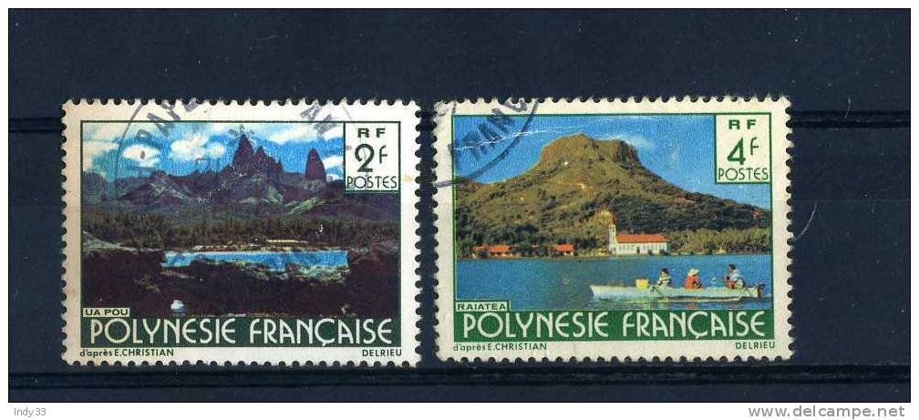 - FRANCE . POLYNESIE FRANCAISE . TIMBRES OBLITERES - Used Stamps