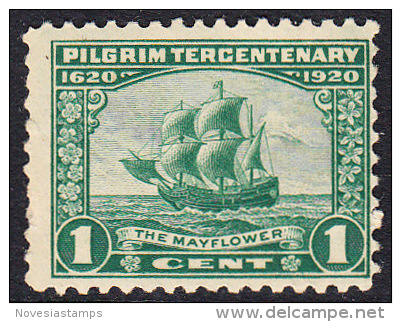 !a! USA Sc# 0548 MNH SINGLE (a1) - Pilgrim Tercentenary - Nuevos