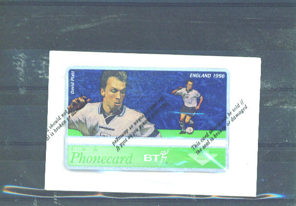 UK - BT Optical Phonecard As Scan/Mint And Sealed - BT Emissions Commémoratives