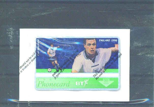 UK - BT Optical Phonecard As Scan/Mint And Sealed - BT Emissioni Commemorative