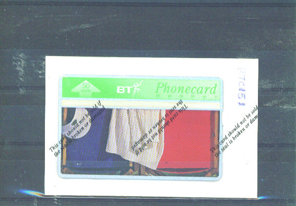 UK - BT Optical Phonecard As Scan/Mint And Sealed - BT Emissions Commémoratives