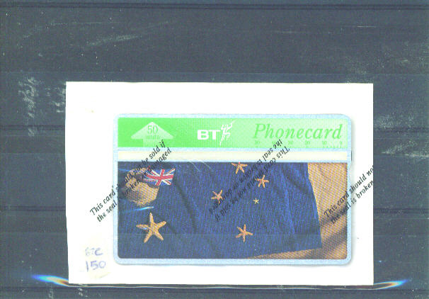 UK - BT Optical Phonecard As Scan/Mint And Sealed - BT Emissions Commémoratives