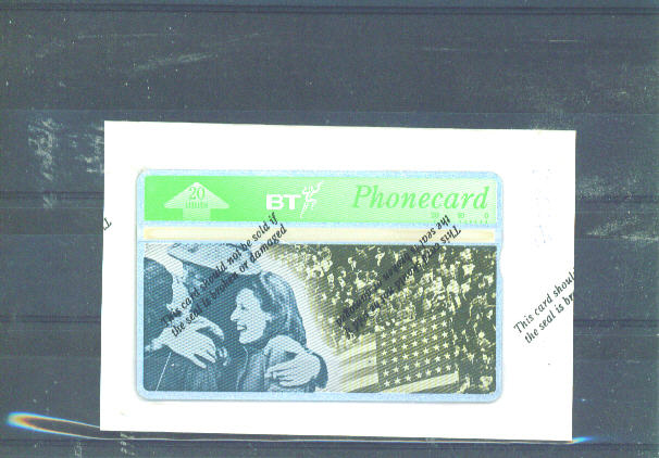 UK - BT Optical Phonecard As Scan/Mint And Sealed - BT Souvenir