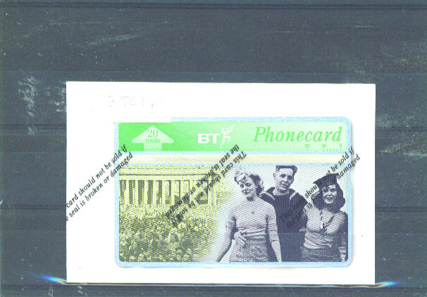 UK - BT Optical Phonecard As Scan/Mint And Sealed - BT Souvenir