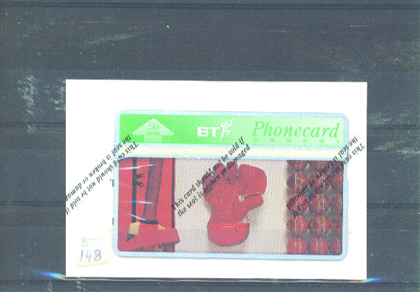 UK - BT Optical Phonecard As Scan/Mint And Sealed - BT Edición Conmemorativa