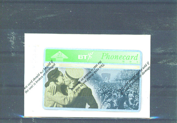 UK - BT Optical Phonecard As Scan/Mint And Sealed - BT Herdenkingsuitgaven