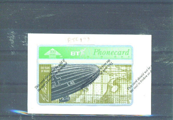 UK - BT Optical Phonecard As Scan/Mint And Sealed - BT Emissions Commémoratives