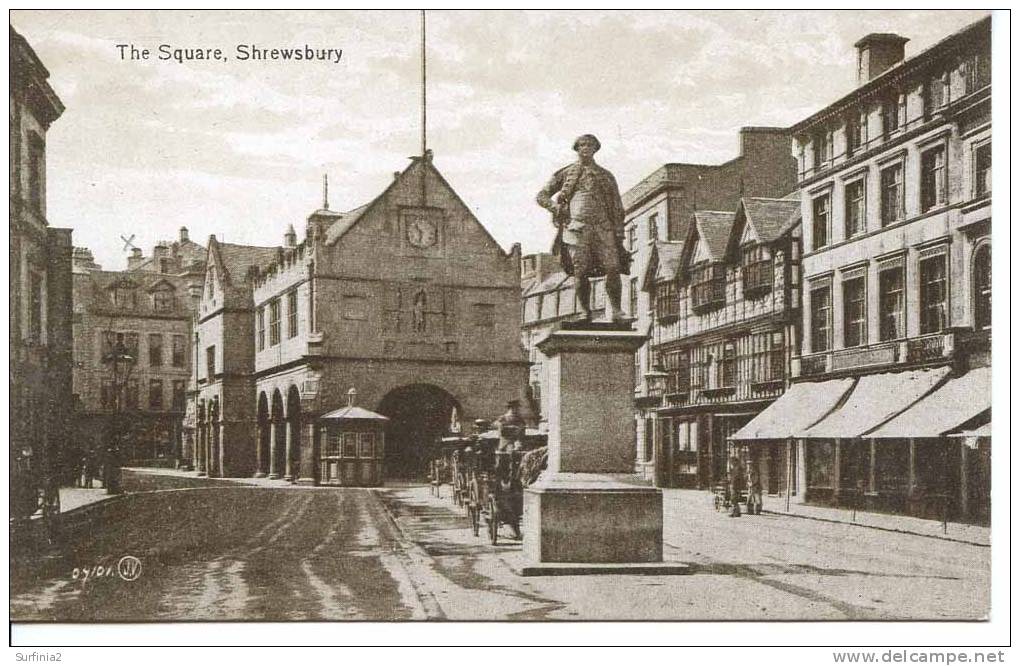 SHROPS - SHREWSBURY - THE SQUARE  Sh115 - Shropshire