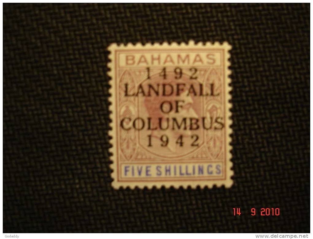 Bahamas 1942 K.George VI   14 Value Set  450th Anniv. Landfall Columbus MH - Bahamas (1973-...)