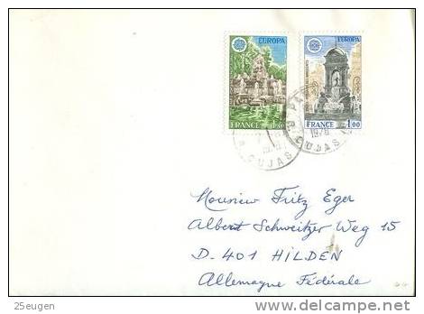 FRANCE 1978 MICHEL NO:2098-2099 ON COVER - 1978