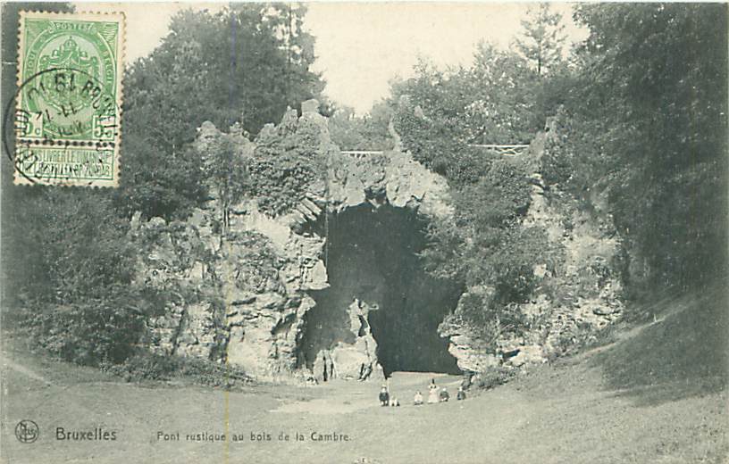 BRUXELLES - Pont Rustique Au Bois De La Cambre (Ed. Nels, Bruxelles, Serie I, N° 109) - Bossen, Parken, Tuinen