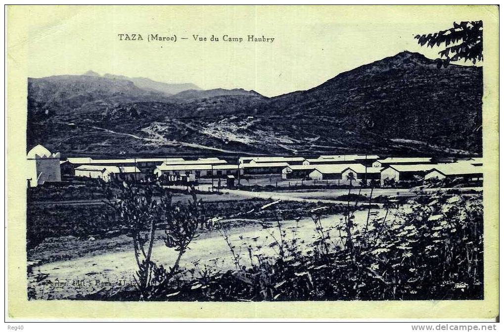 MAROC - TAZA  -  Vue Du Camp HAUBRY - Autres & Non Classés